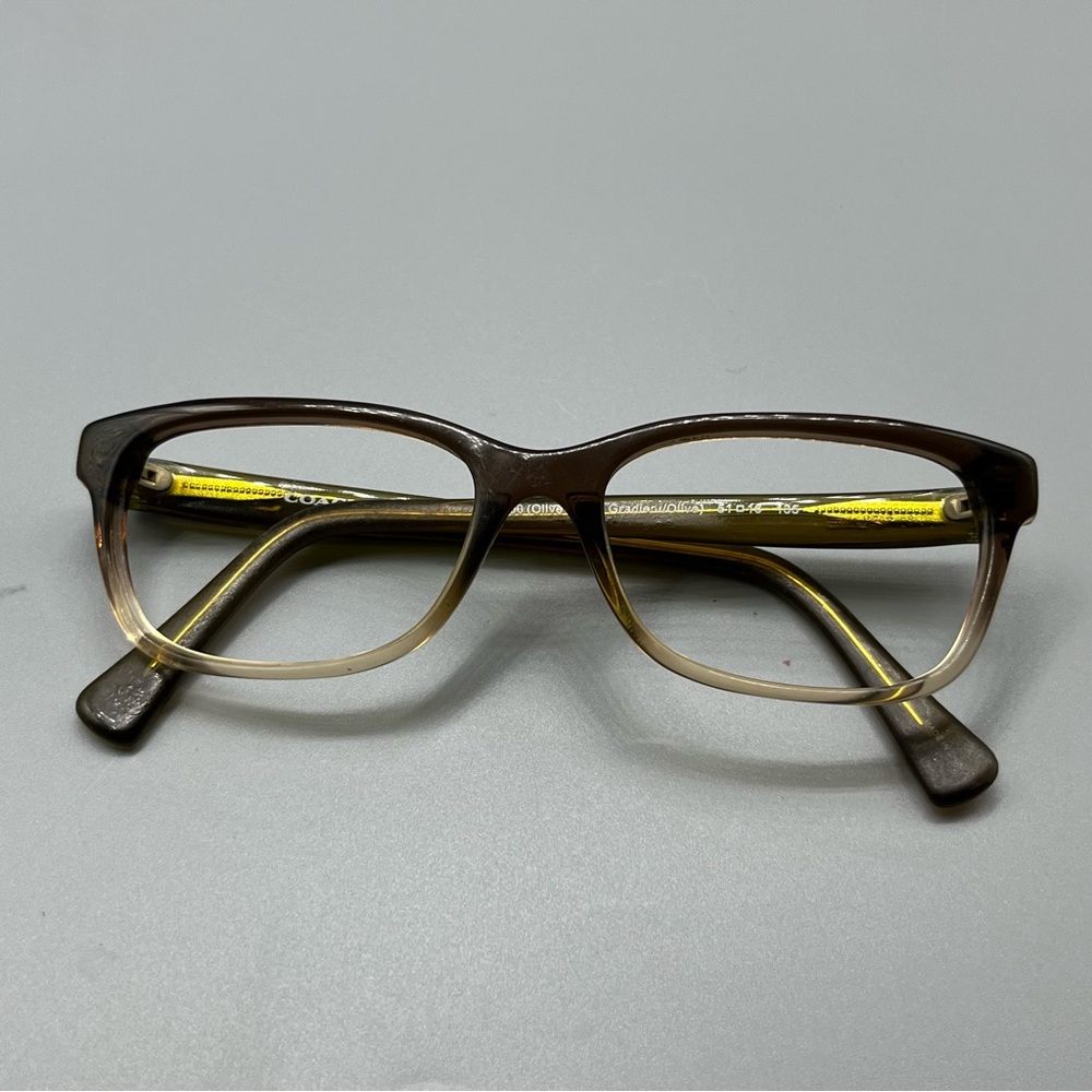Coach Eyeglasses HC 6089 5400 Olive Brown FRAMES ONLY